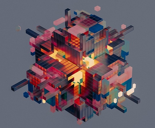 image of a complex cube of blocks (Photo by Pan Yunbo on Unsplash)