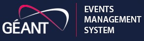 NETDEV > QT > logo_geant_ems.jpg (logo of GÉANT Events Management System) logo of GÉANT Events Management System